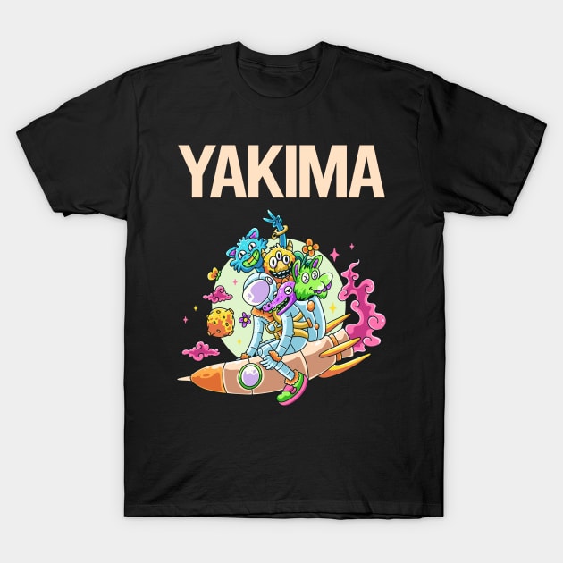 Happy Monsters Yakima T-Shirt by rosenbaumquinton52